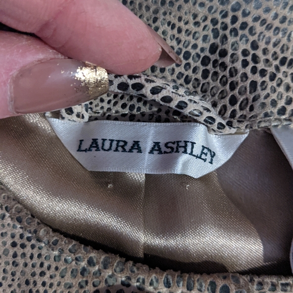 Snake print Leather Jacket - Picture 3 of 4